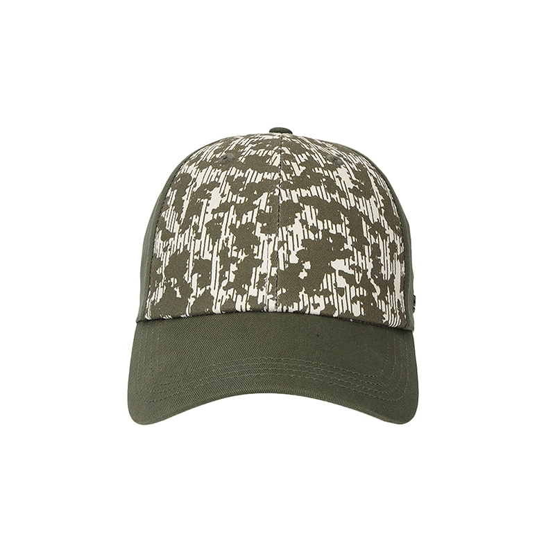 카모 프린팅 그린 모자-1